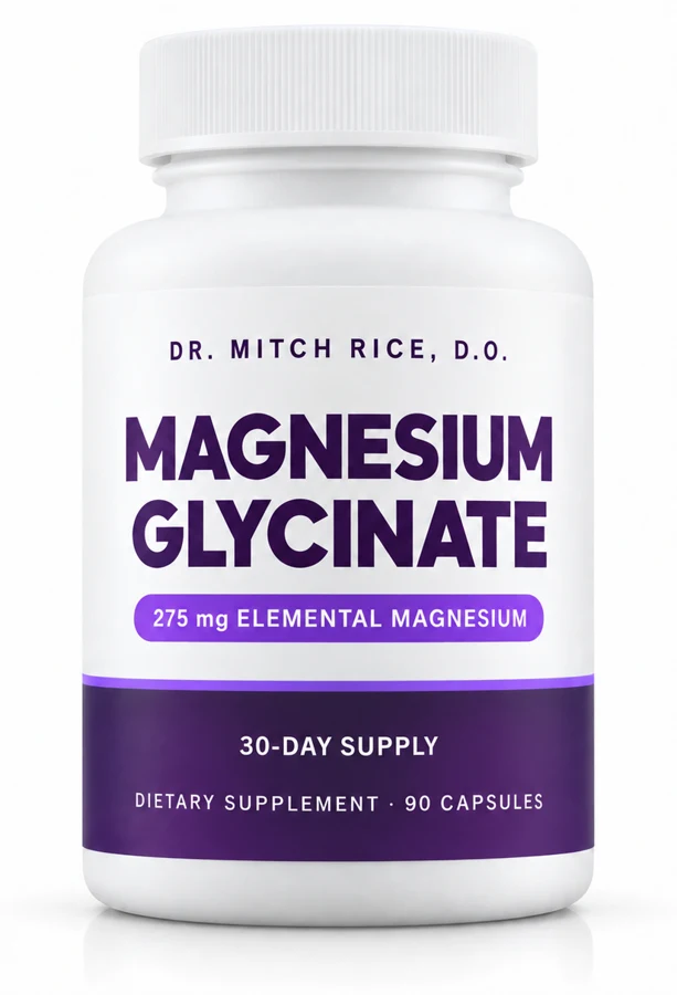Dr. Mitch Rice Magnesium Glycinate, 90 capsules