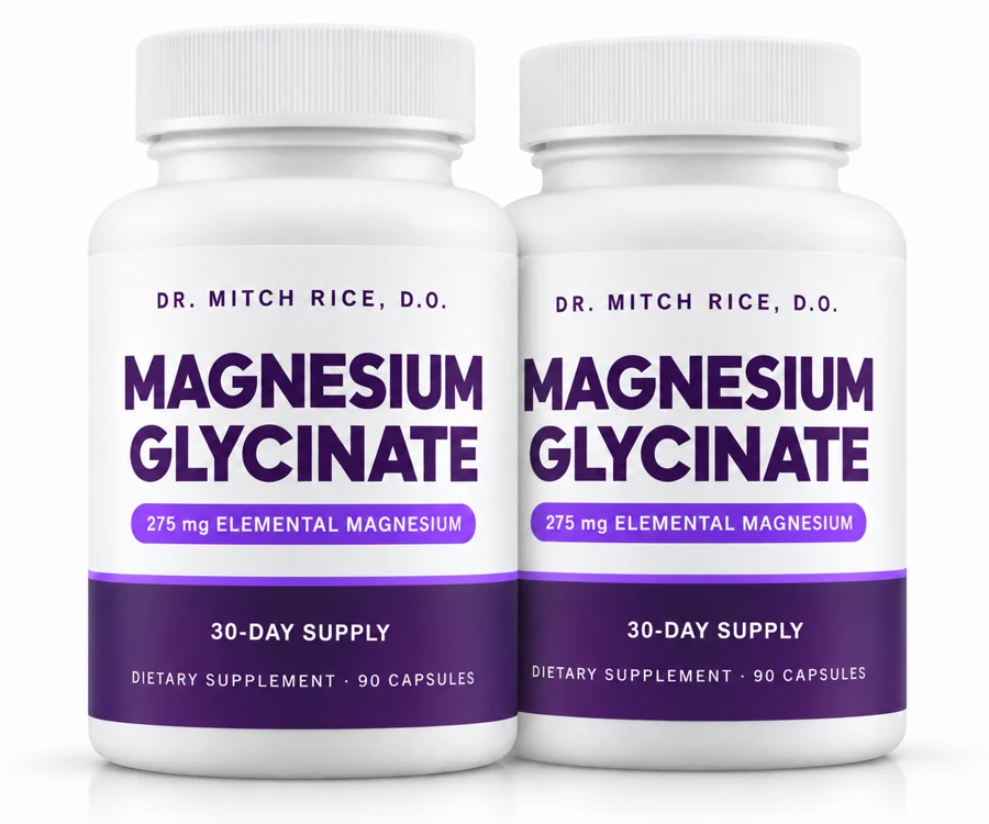 2 bottles of Magnesium Glycinate
